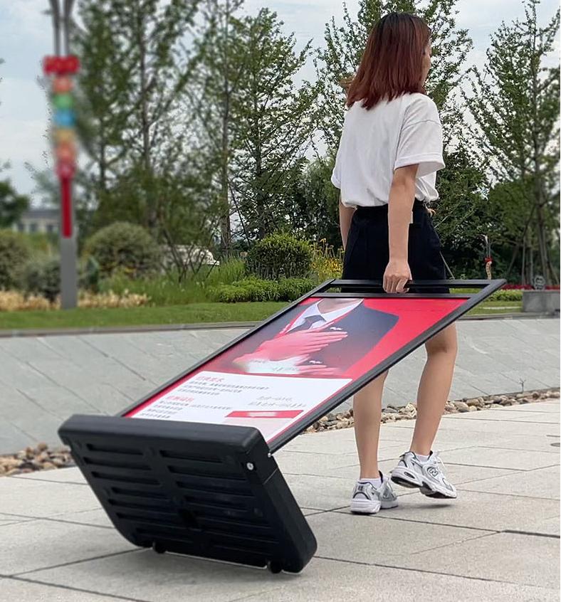 Advertising A-board Poster